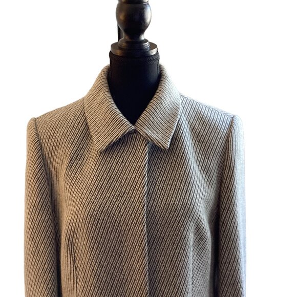 VINTAGE Louis Féraud Cashmere Blazer / Jacket Size 14 - Picture 2 of 10